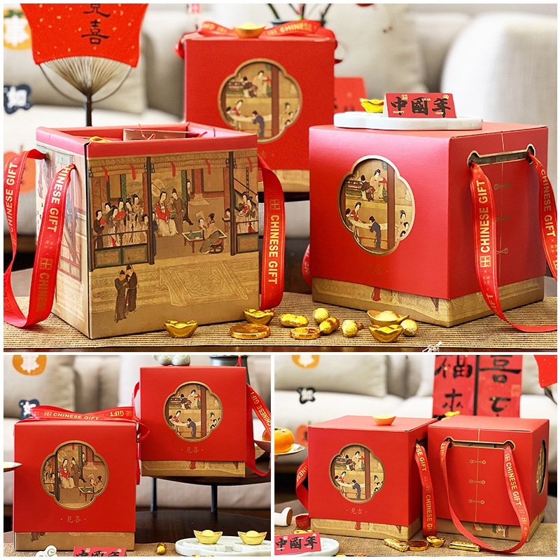 

NEW 2025 (HI 004) JIAN JI JIAN XI -- KOTAK HAMPERS MIYOSHI MIHI IMLEK / BOX CNY SINCIA / TENTENG BOX CHINESE NEW YEAR