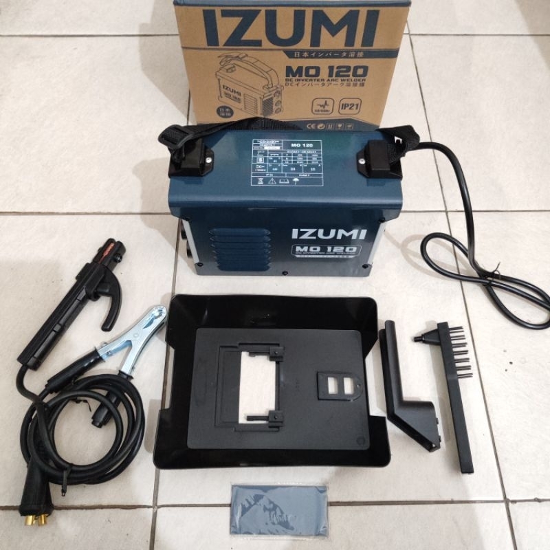 Mesin Trafo Travo Las Listrik Inverter MMA IGBT 900W 900 W Watt Izumi Mo 120A 120 A