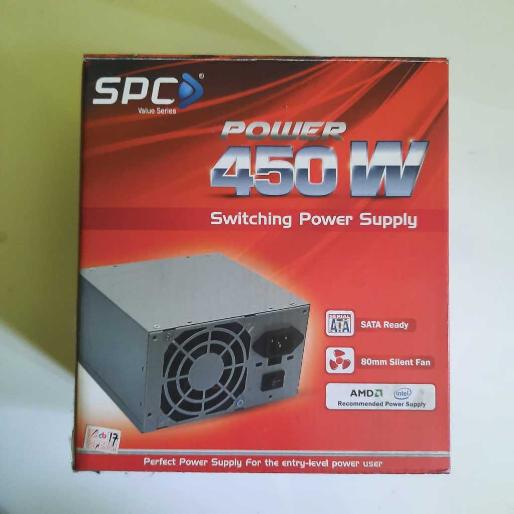 Power Supply SPC 450 Watt PSU PC 450W