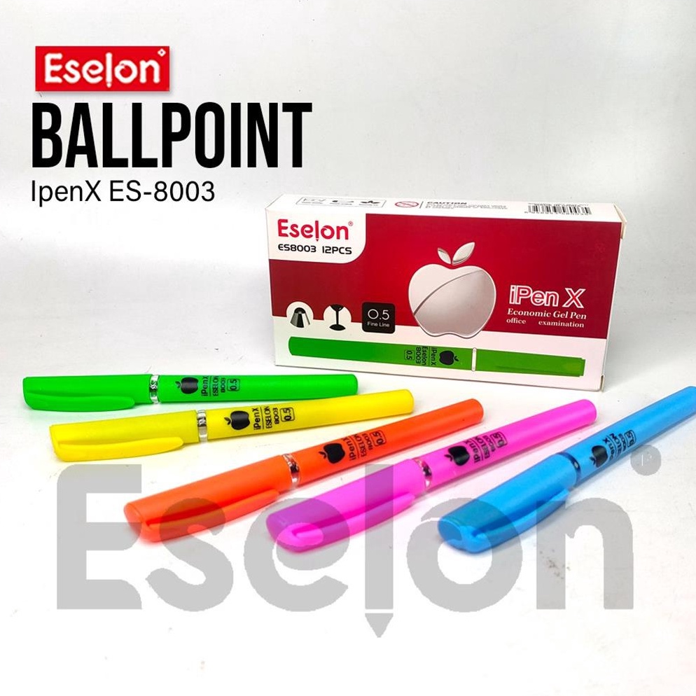 

[COD MJ36] 12pcs Pulpen Gel IpenX Apel Eselon G8003 Best ♪ヽ