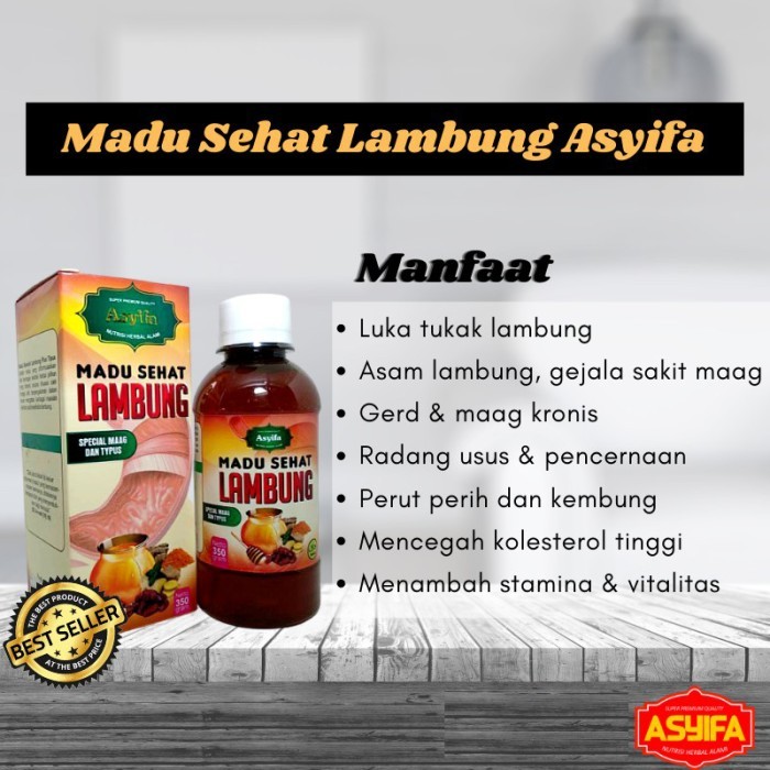 

Madu Sehat Lambung Asyifa 280gr