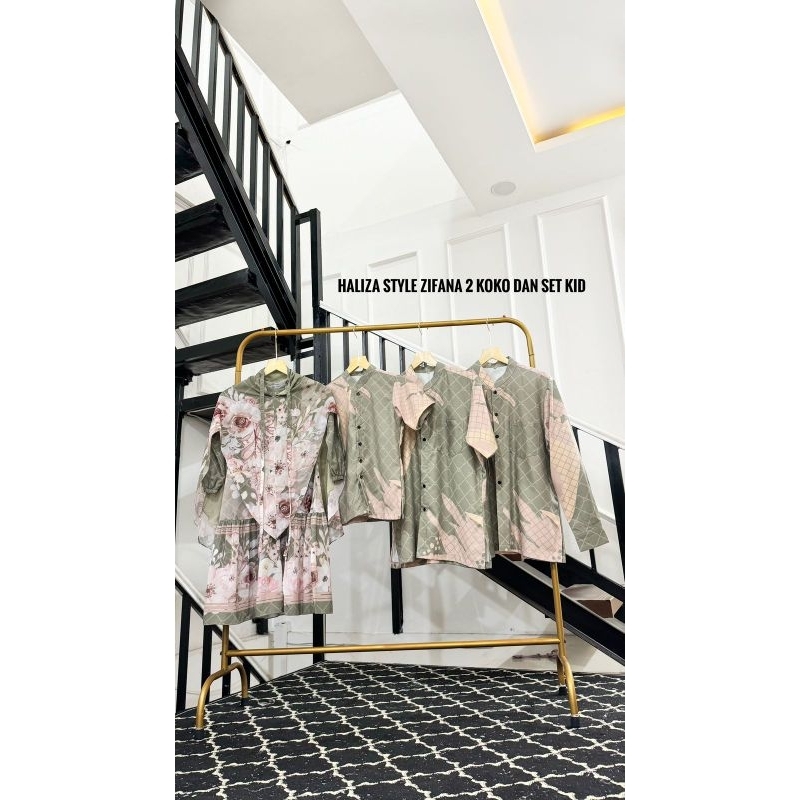 Zifana 2 series set couple family set / Pakaian keluarga / sarinvit couple / couple terbaru series s