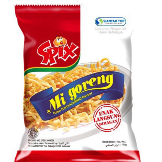 

Spix Mie Goreng 1 renceng isi 10/20