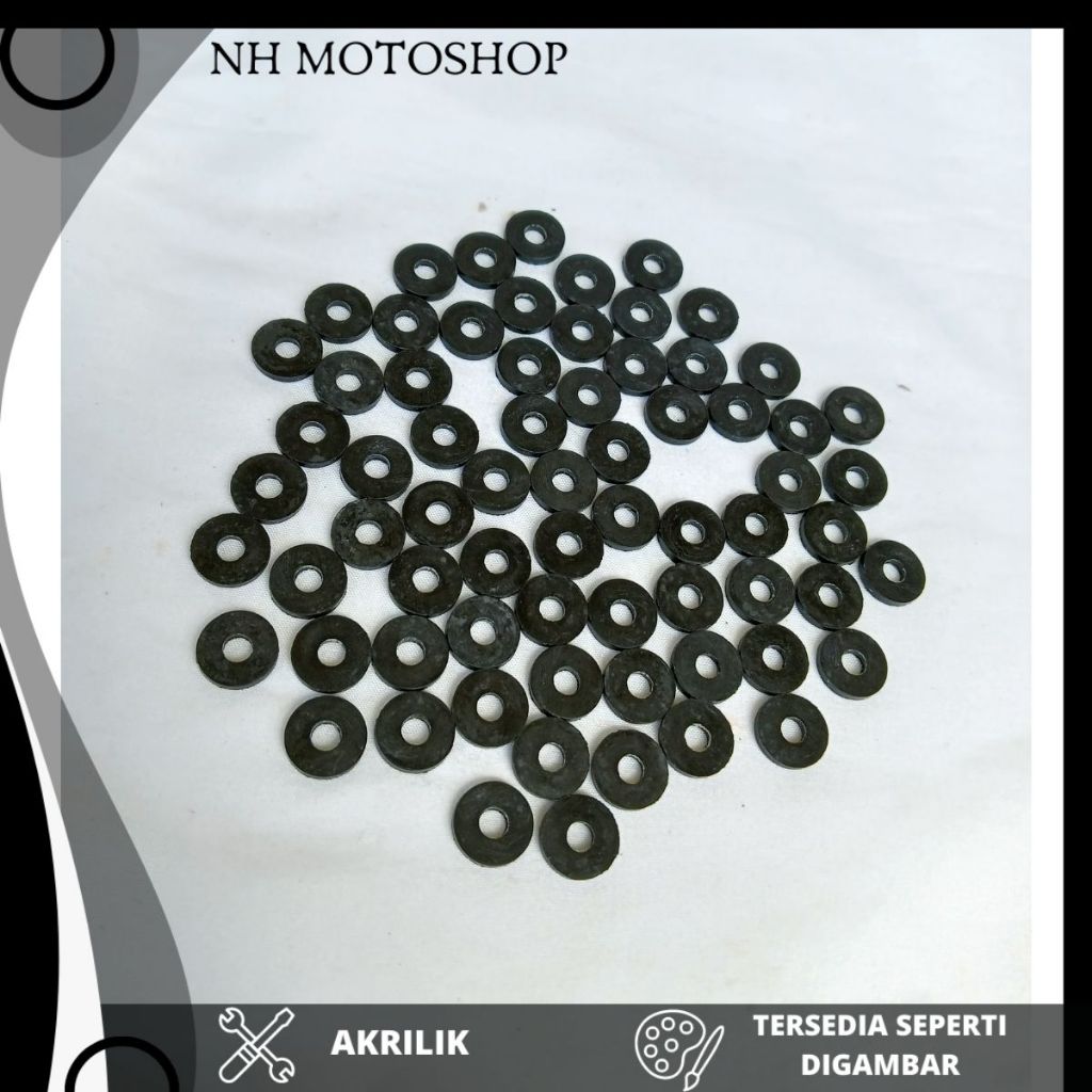 KARET VISOR WINDSHIELD CUSTOM NMAX LEXI ADV SUPRA X BEAT VARIO AEROX XMAX PCX 150 160 TEBAL 2MM