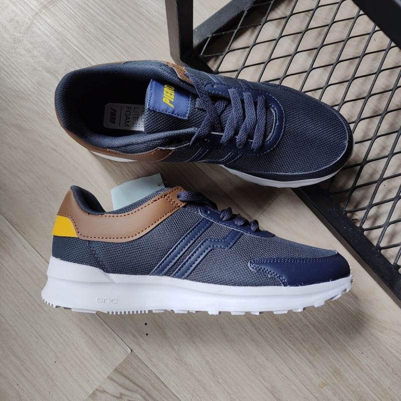 (MURAH) SEPATU SNEAKERS PRIA PIERO HOGAN-SPACE BLUE ORIGINAL P20954