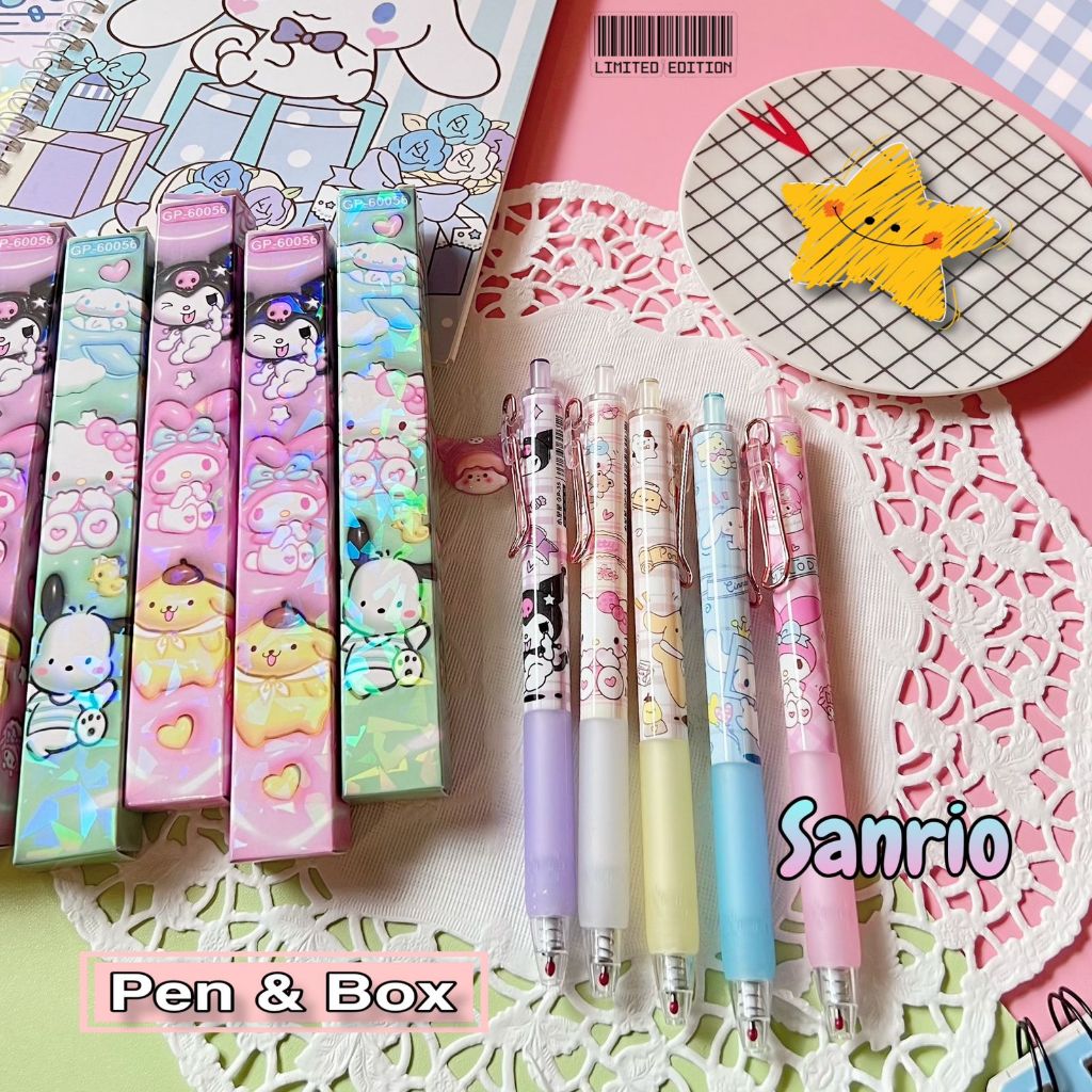 

Berkattoserba Pulpen Blindbox SANRIO lucu import