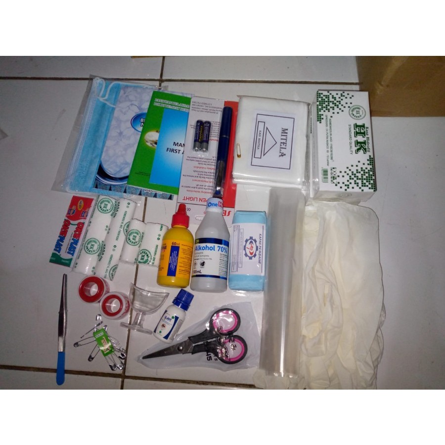 ISI OBAT P3K/jual isi p3k lengkap type A