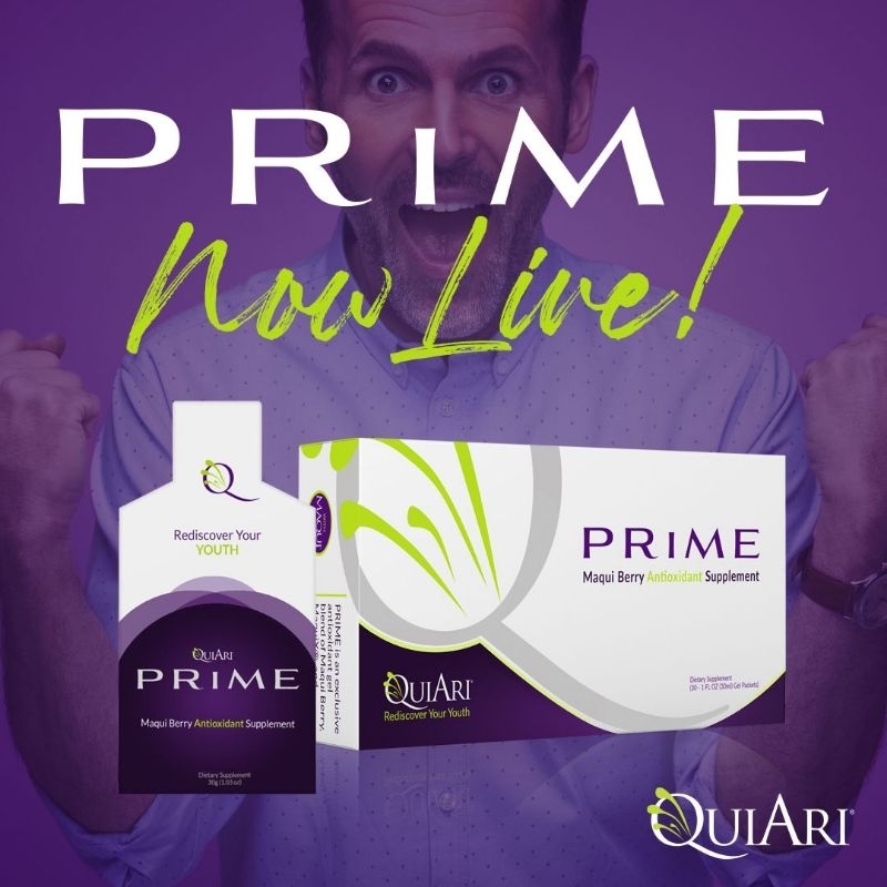 QuiAri PRIME Gel Original | Isi 30 Sachet | Maqui berry Dan maqui X | Antioxidant Tinggi | Meningkat