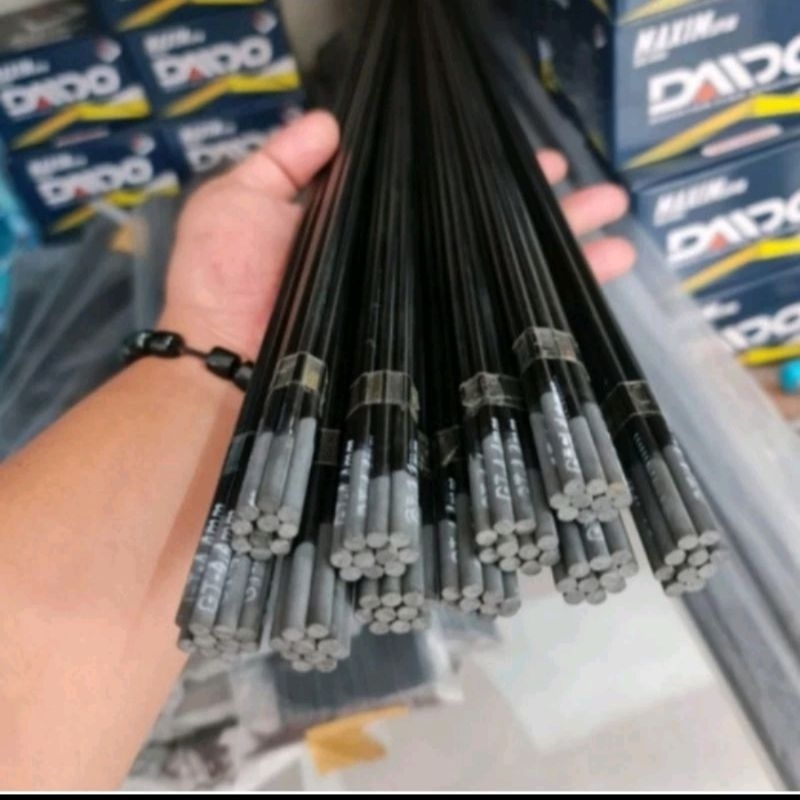 UJUNG JORAN TEGEK CARBON SOLID PANJANG 80cm