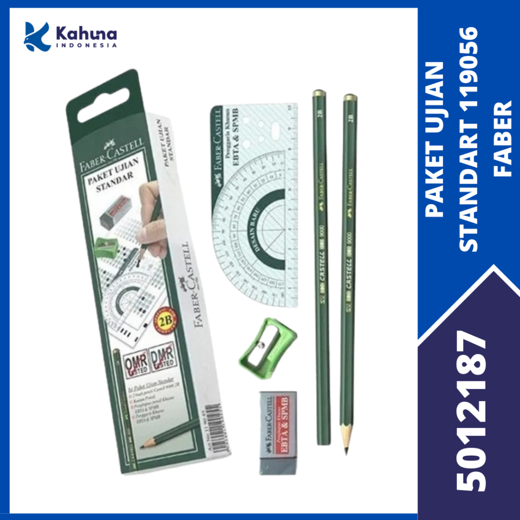 

PAKET UJIAN STANDART 119056 FaberCastell [5012187]