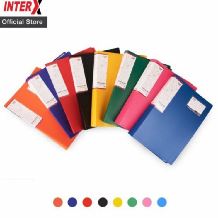 

[KODE BPKFH] Clear holder folio 20 pocket Folder one / dokumen keeper / display album