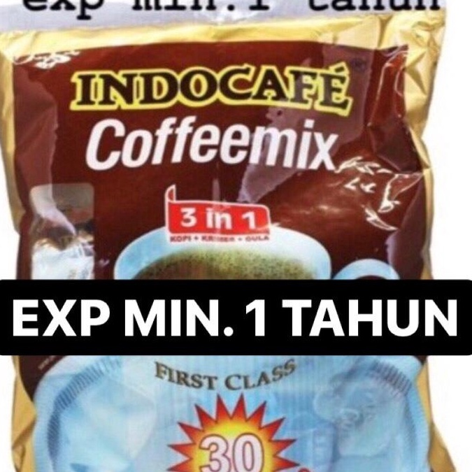 

[KODE 8ZMLS] INDOCAFE COFFEEMIX (30 SACHET X 20 GRAM) / INDOCAFE COFFEMIX 3IN1