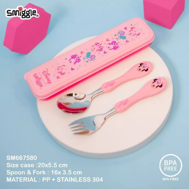 Smiggle Lunch box minnie | Kotak makan Smiggle