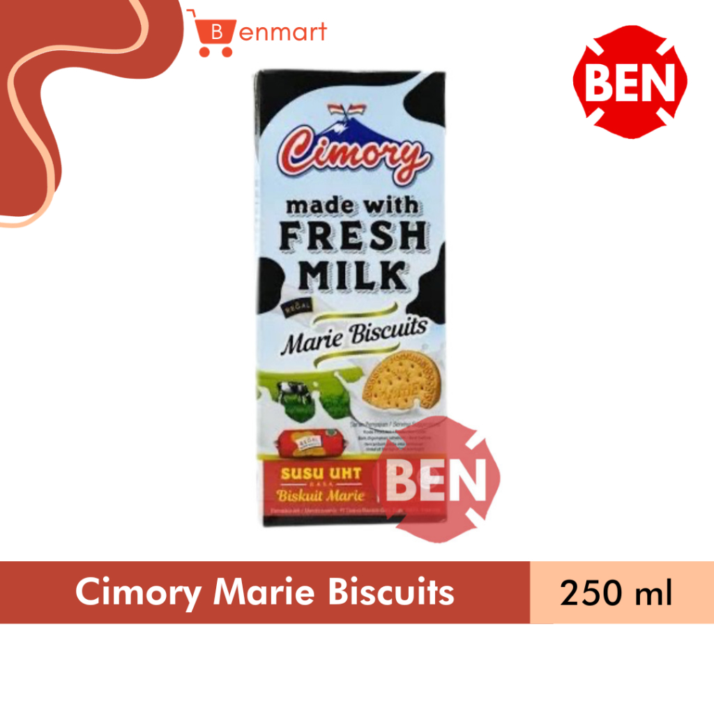 

Cimory Susu UHT MARIE BISCUITS 250ml 250 ml Biskuit Biscuit Regal Dus