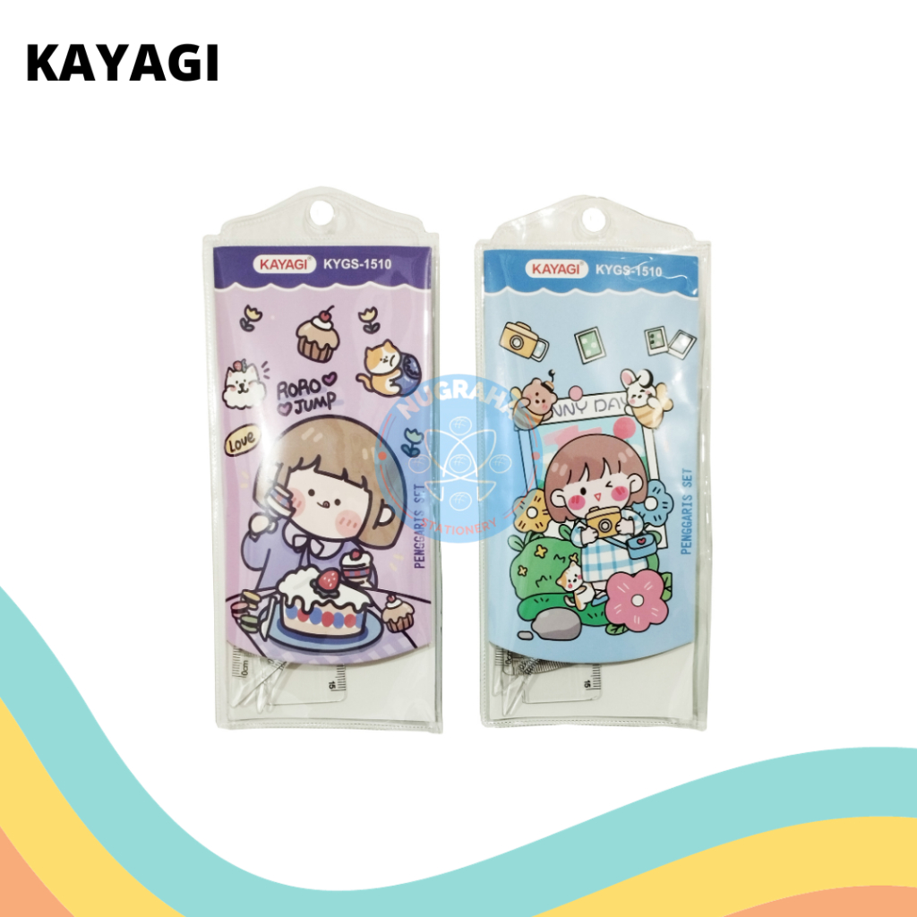 

GARISAN SET 15 CM KAYAGI KYGS-1510 (1 SET)