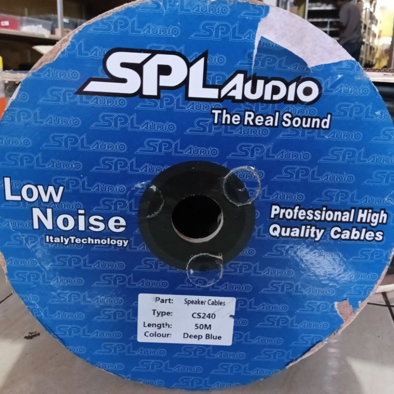 SPL Audio CABLE SPEAKER CS-240 Kabel Speaker SPL audio 2 x 4mm Kabel Speaker SPL Audio CS-240