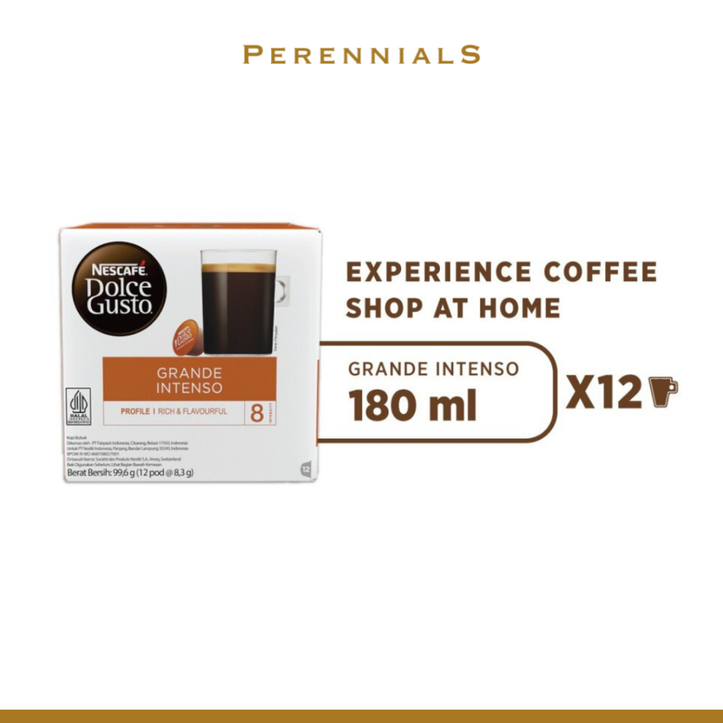 

Capsule NESCAFÉ Dolce Gusto Grande Intenso 1 box (12 kapsul=12 gelas)