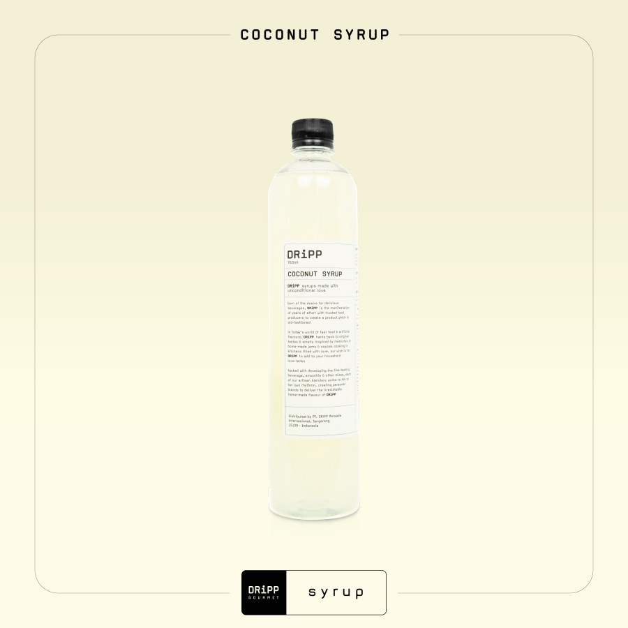 

DRIPP SYRUP COCONUT 760 ML