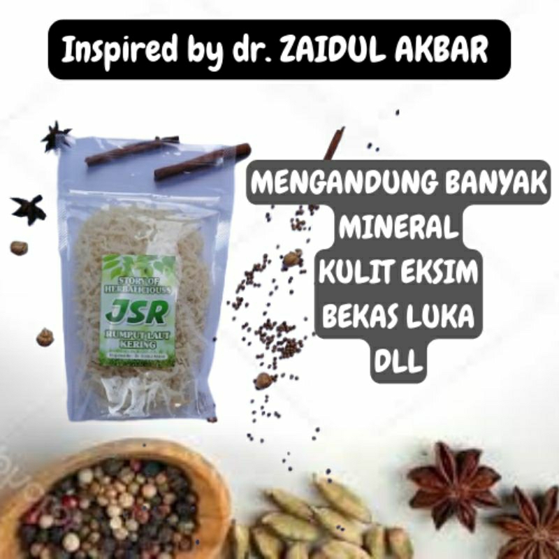 

100GR RUMPUT LAUT KERING / SIMOS 100GR ASLI TANPA PEMUTIH