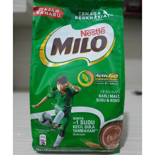 

[KODE RZMYS] Milo Refill 1kg & 1.1kg