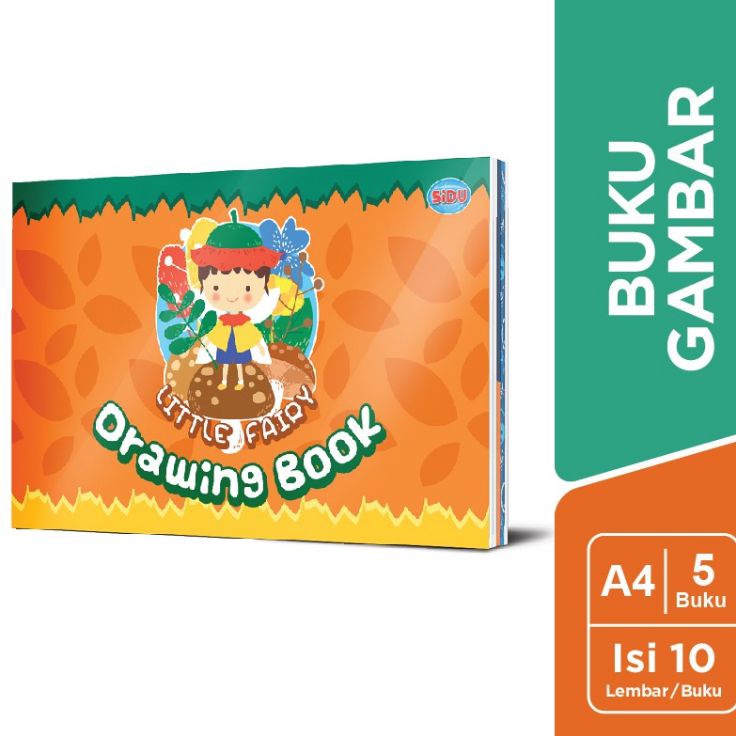 

[KODE KTLVA] Buku Gambar A4 Sinar dunia / (1pak/5buku)