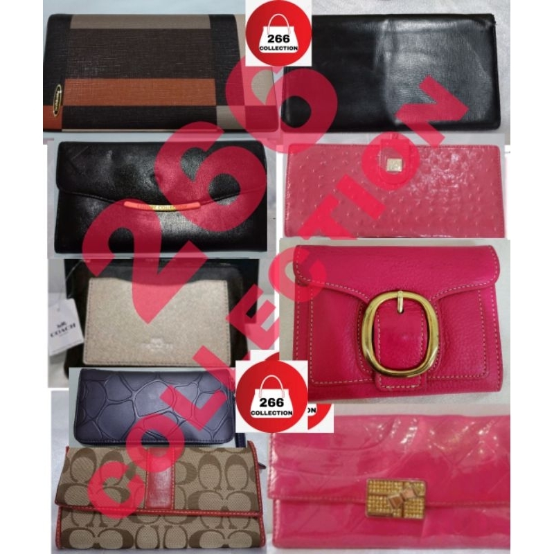 DOMPET KULIT ASLI BRANDED/PRELOVED/SECOND