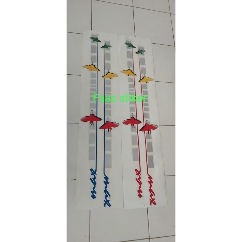 stiker mobil minibus Futura T120SS/minibus max burung