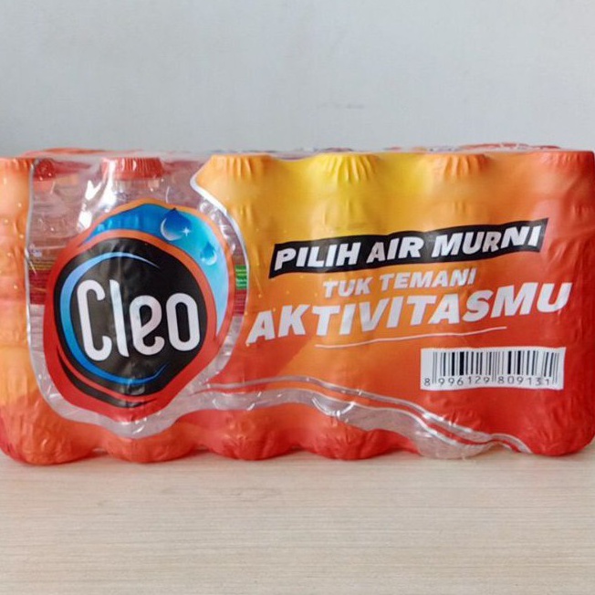 

[KODE 9DJMY] AIR MINUM CLEO 220 ML 220ML MINERAL WATER BOTOL MINI