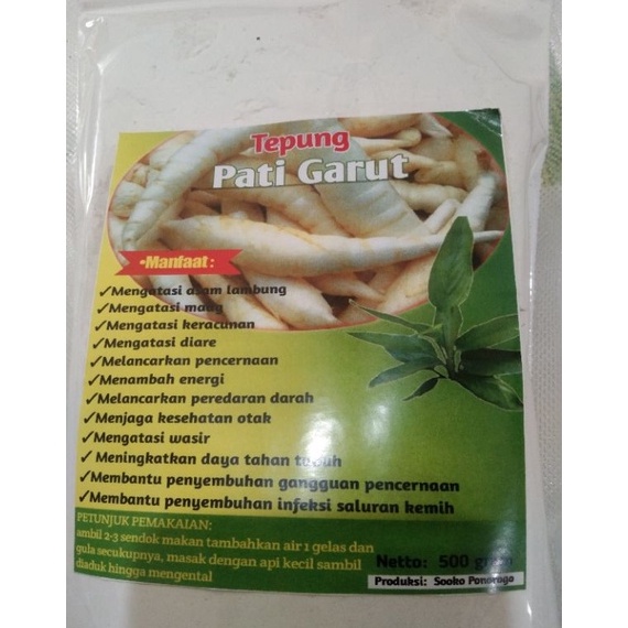 

Past!! Murah TEPUNG GARUT/ PATHI GARUT/ANGKRIK/ PATI ASAM LAMBUNG Serbaguna 1 kg (1000gram) Weekday