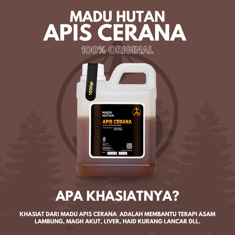 

Madu SB Madu Apis Cerana 500gr (Kaya propolis) Murni nectar Bunga