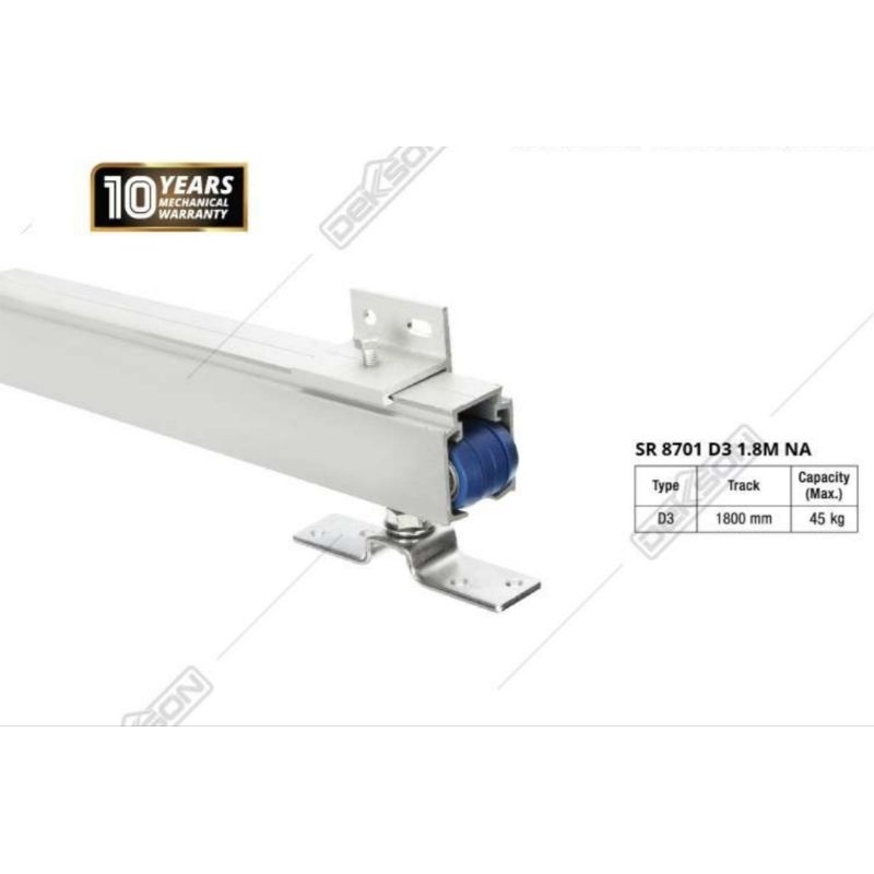 Rel Sliding Pintu Geser Dekson SR 8701 D3 180CM Aluminium