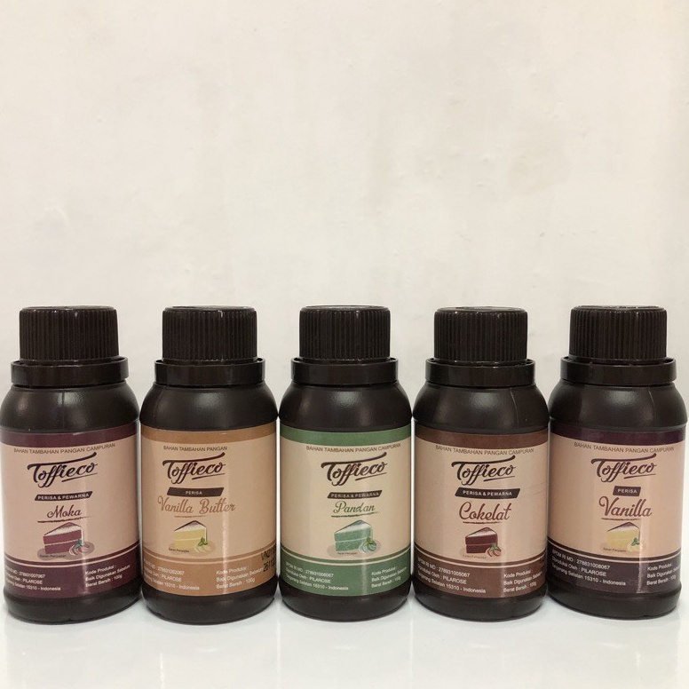 

58 Toffieco / Tofico / Toffico / Tofiko / Perisa / Pewarna / Bahan Kue kbzqi