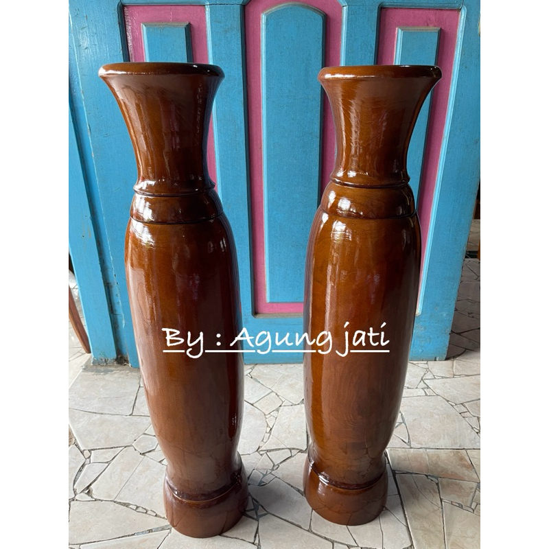 GUCI KAYU | VAS KAYU | GUCI | VAS BUNGA | VAS KAYU JATI
