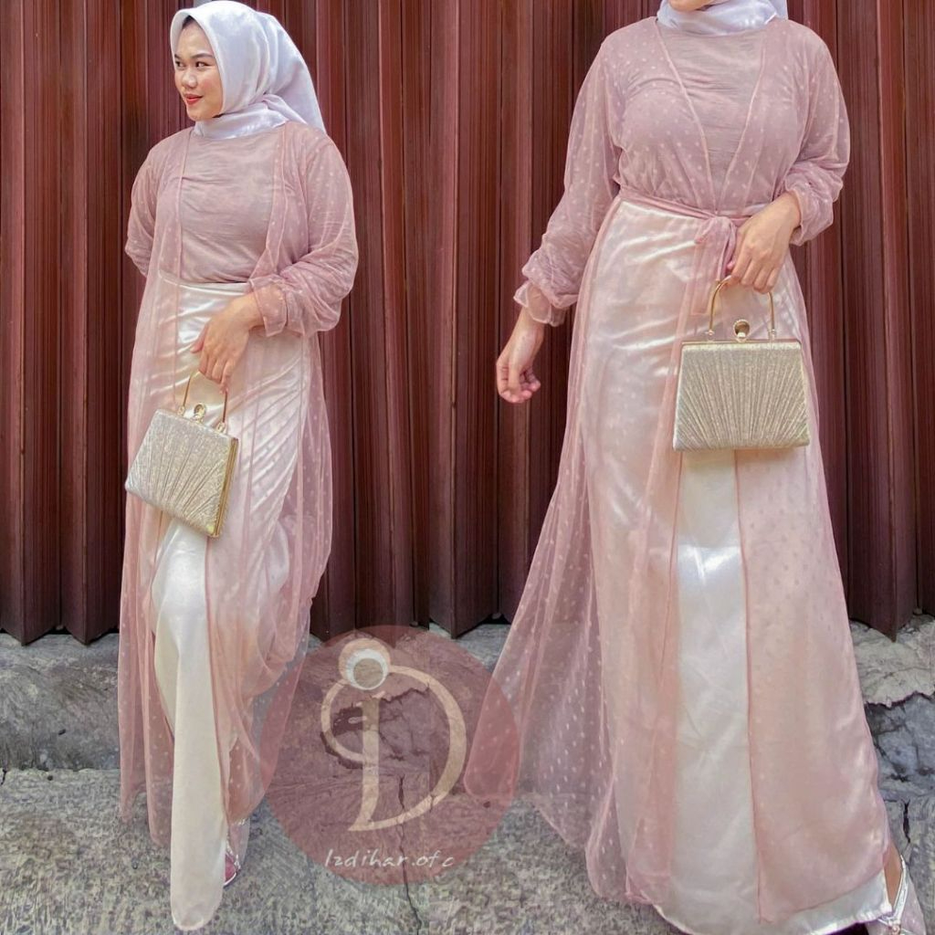 Kirana Outerly Basic - outer lace / outer tile / outer panjang / outer brukat / outer tile kondangan
