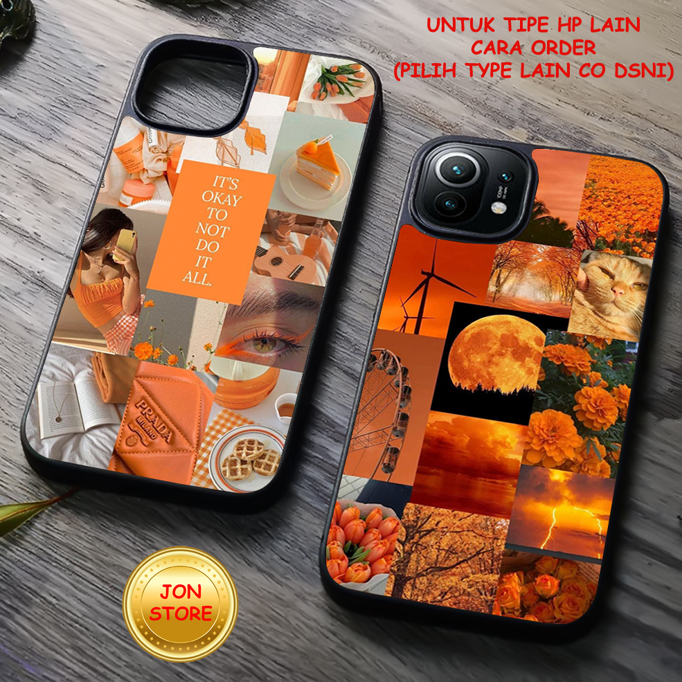 JON-STORE ( FF 16 ) Casing/Case Sofcase Hardcase Glossy/kilau Motif ABSTRAK BUNGA Unik Untuk Samsung