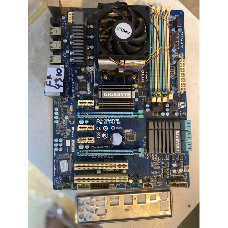 Paket Mobo gaming Am3+ Processor Amd Fx 4310