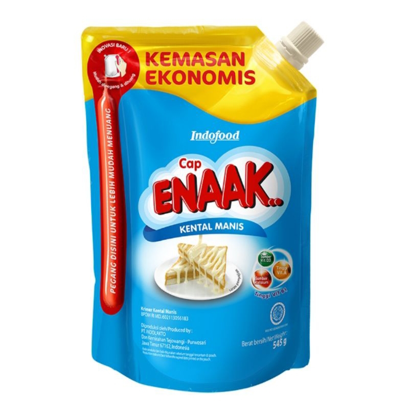

Cap ENAK krimer kental manis putih pouch 545g