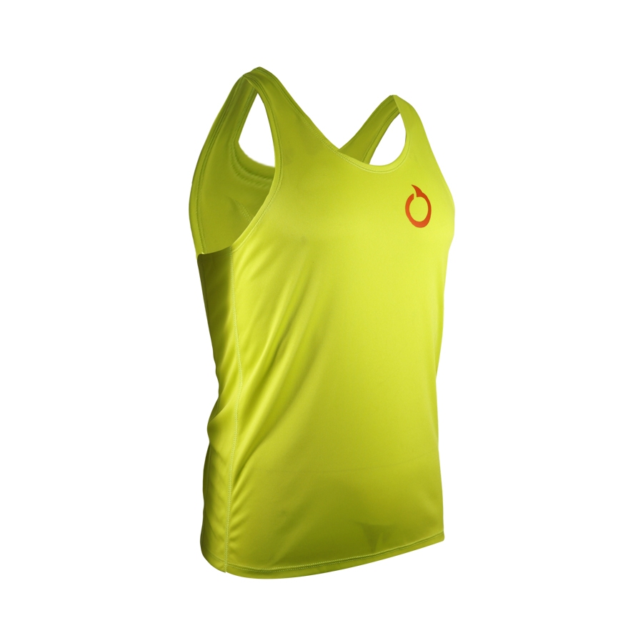 Baju Lari Olahraga Ortuseight Hyperglide RN Tank - Lime/Ortrange