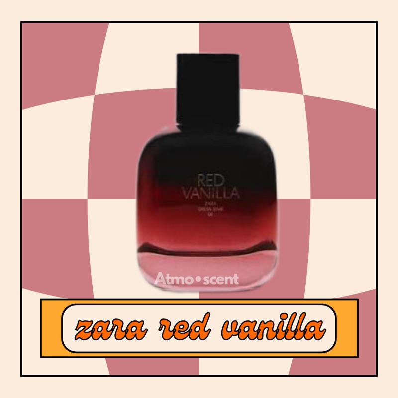 Zara red vanilla