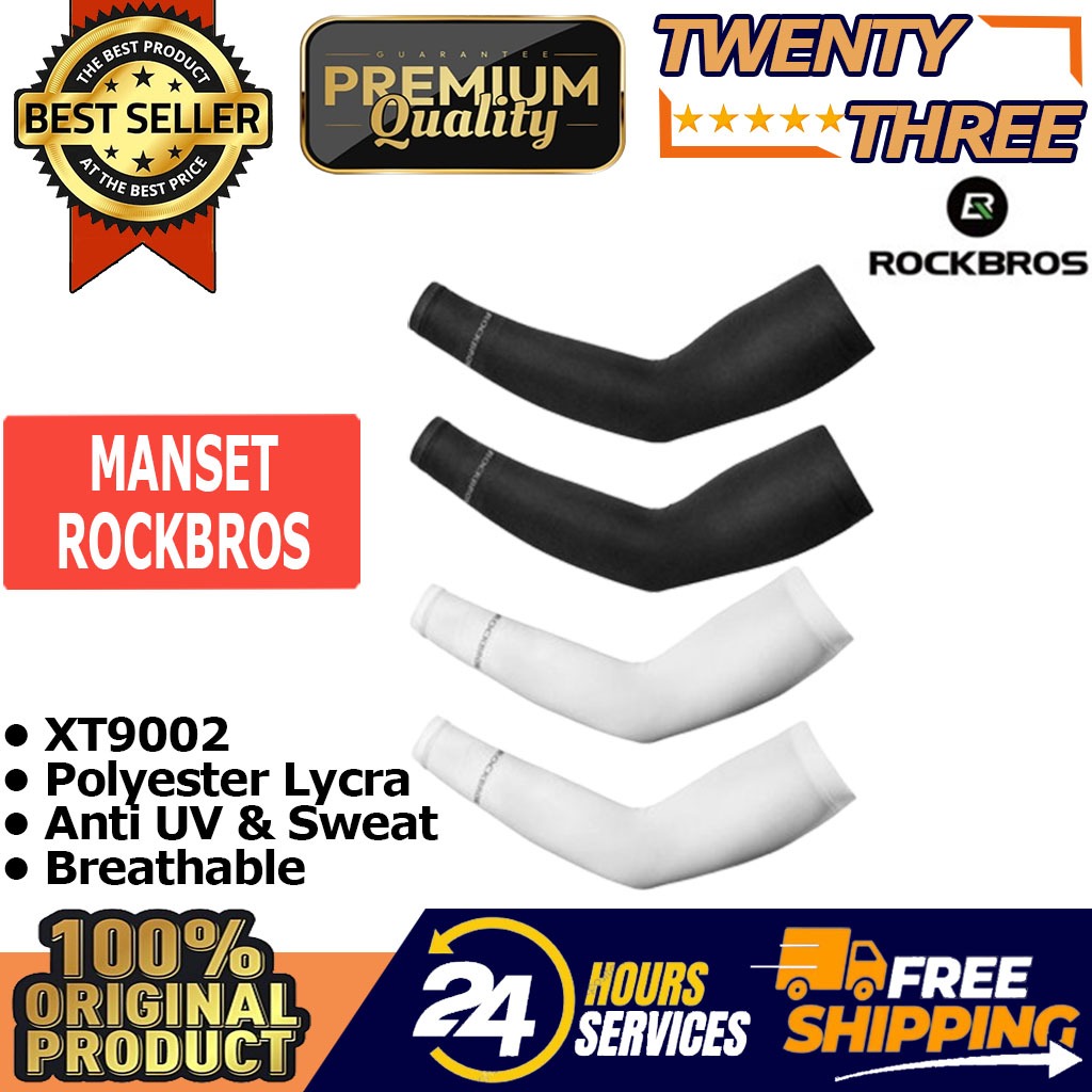 Manset Arm Sleeve Tangan ROCKBROS Pelindung Sinar UV XT9002