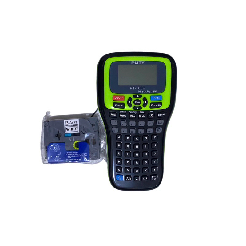 

TZE TZ2 Handheld Label Printer PT-100E Thermal Transfer Printing