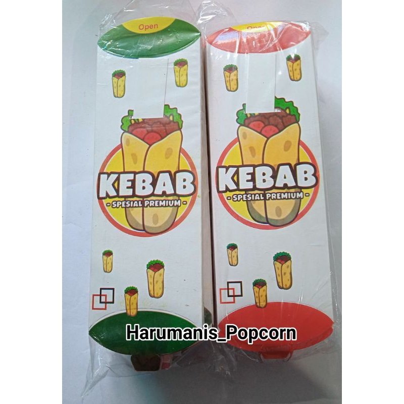 

Kertas kebab / Kemasan kebab / Bungkus kebab ivory putih