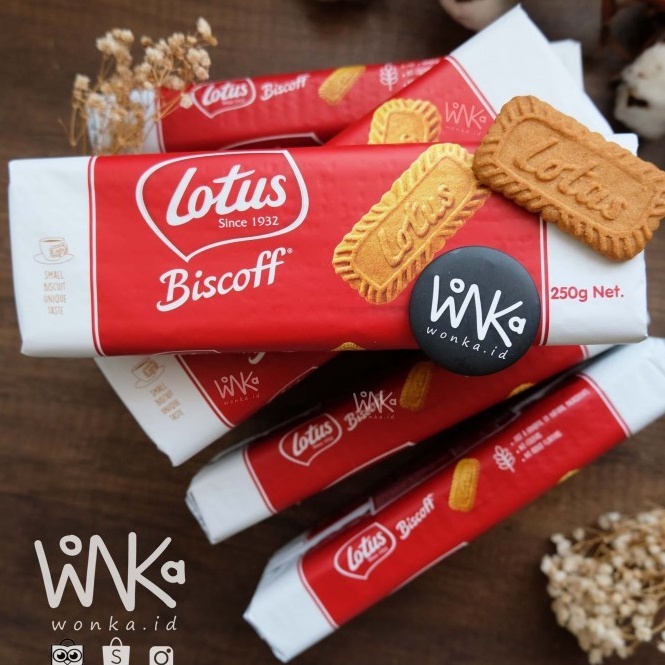 

[KODE 0PPEY] Lotus Biscoff 250gr - Biskuit Speculoos Caramel Cookies Cinnamon
