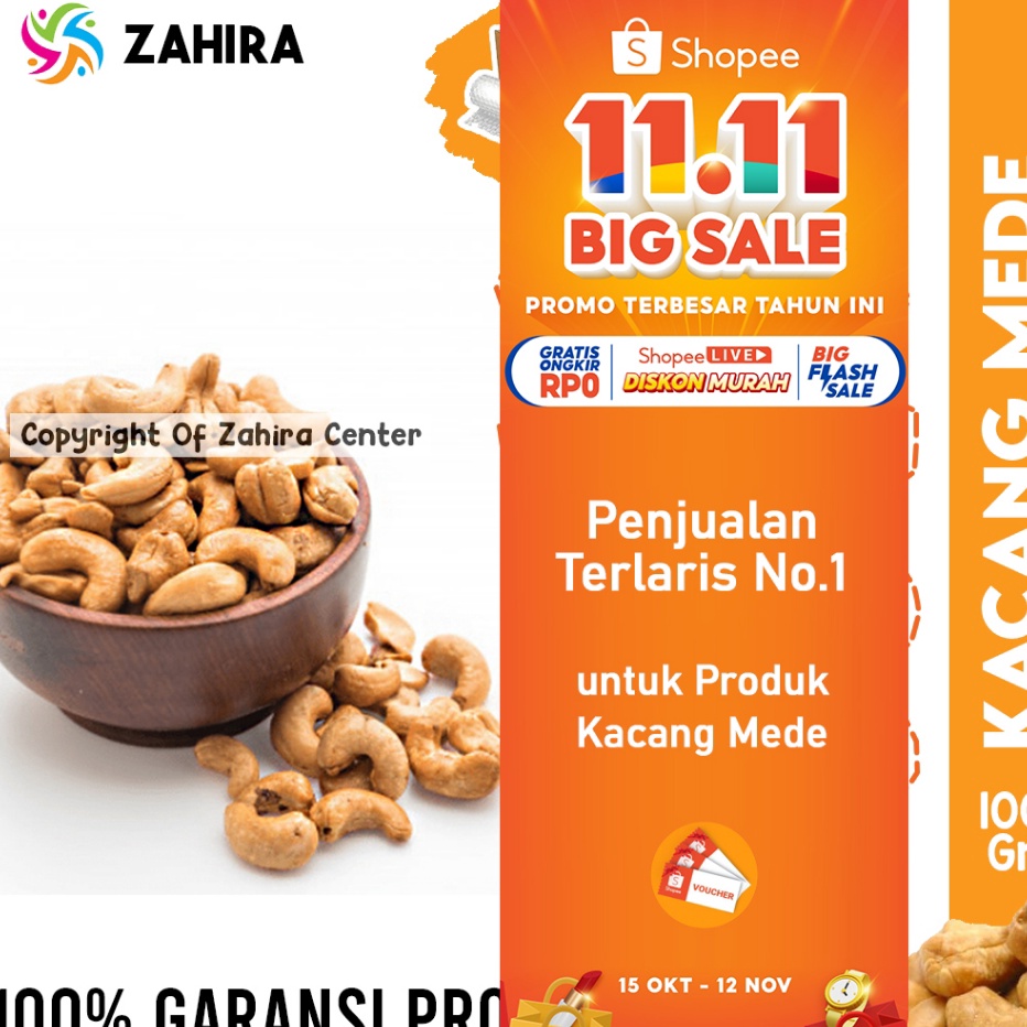 

[KODE PNDYF] Kacang MEDE METE Matang Camilan Sehat Buat Diet 100gr Gurih dan Renyah Kaya Akan Vitamin dan Kalsium