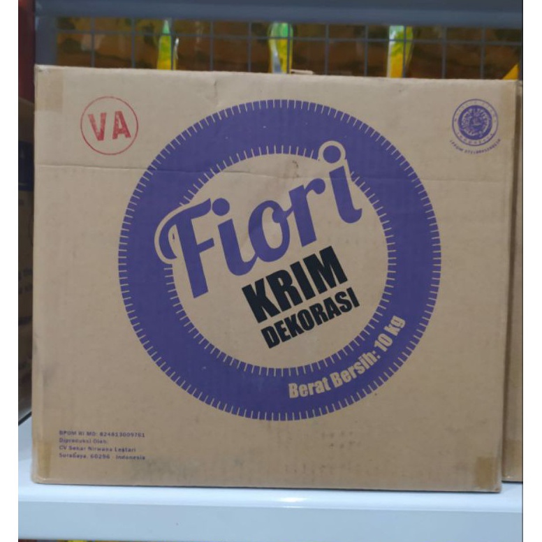 

[♔O28➢] FIORI BUTTER CREAM VANILLA & TUTTY FRUTTY REPACK 500 GR Paradise