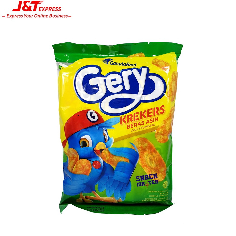 

[☾U99&] Gery Krekeres Beras Asin - Netto 10 bks x 5.6 gr [120]