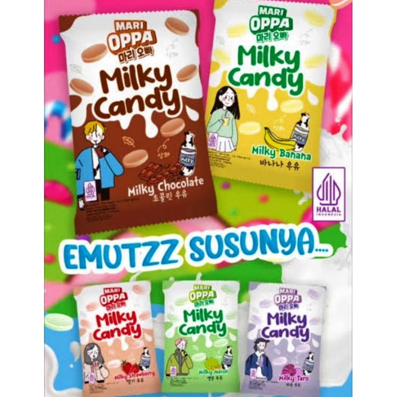 

Permen rencengan mari oppa | candy susu mari oppa rentengan 86eet