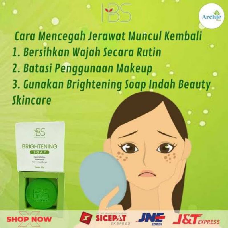 IBS SABUN MUKA GLOWING 50 GRAN BPOM