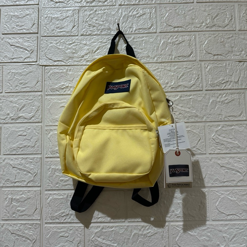 Tas Ransel Mini Jansport Half Pint Pale Banana Original