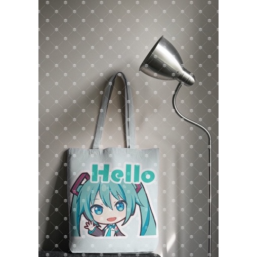 Jual✶ Tote Bag Proyek Dunia Panggung Warna-warni PJSK Proseka PJSekai Hatsune Miku Colorful Stage Pr